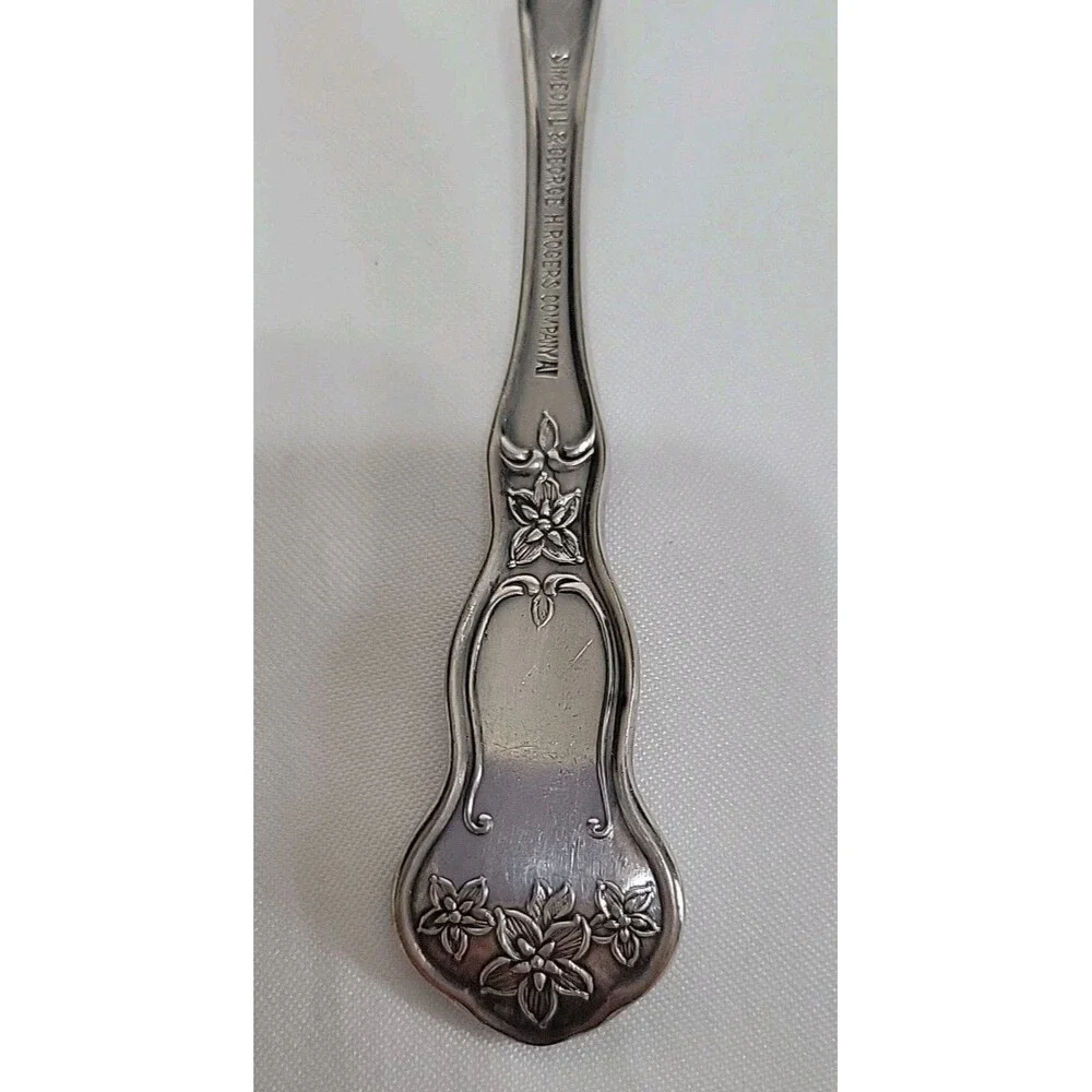 (5) Vintage Silverplate Serving Utensils Lot 4pc Charcuterie Set Rogers Leonard